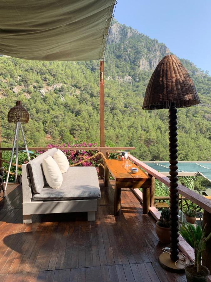 פאטהיה Large Bungalow With Sea View In Kabak Bay, Oeluedeniz מראה חיצוני תמונה